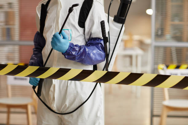 Professional Biohazard technician working in Newtown, PA